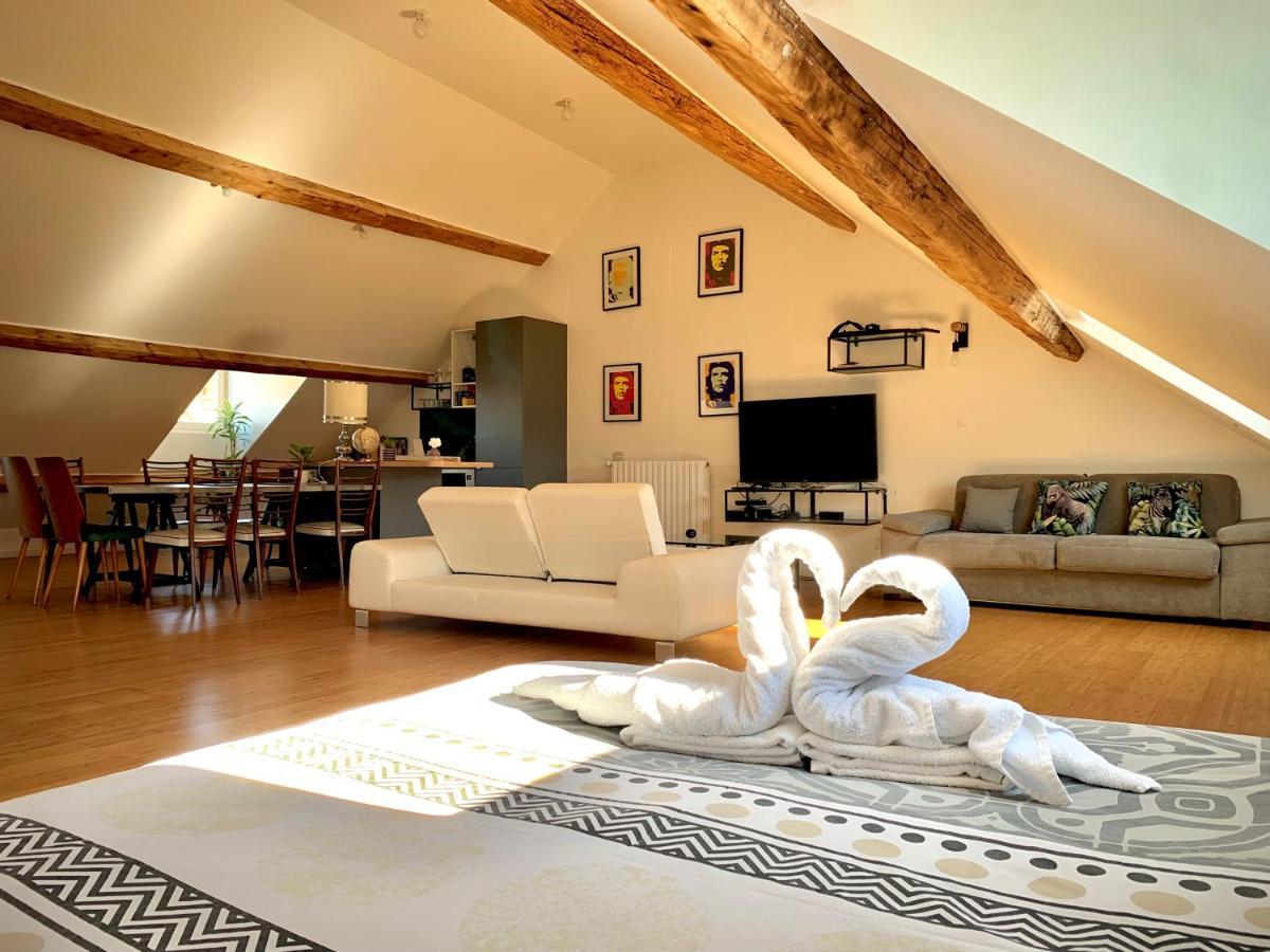 Les Fabuleux Appartements Du Coeur De Ville - Place Victor Hugo Besancon Bagian luar foto